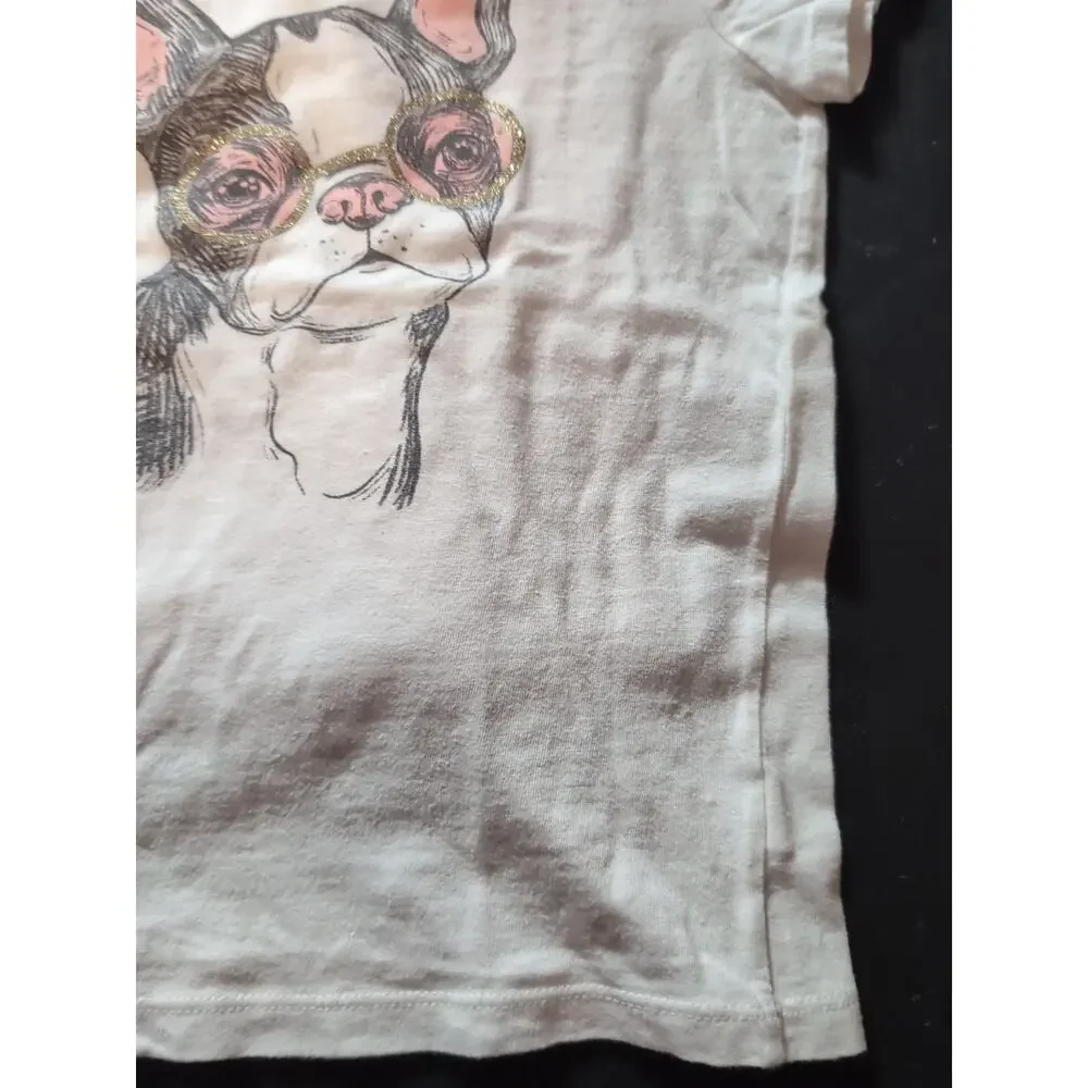 Carter's & Star Wars Lot T Shirts Girls Size 6 6x 7 7a 6 6x Grogu Dog Shades Bed